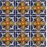 Mexican Talavera Tile Firenze - SALE 4X4"